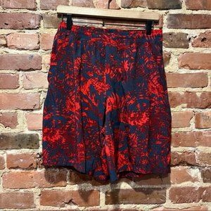 Lululemon Pace Breaker Short 9" Canopy Hot Heat Mach Blue Size Medium